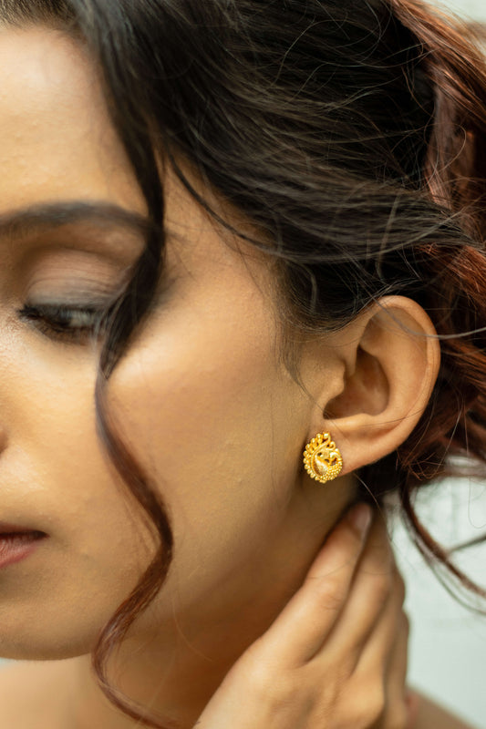 Amayra Peacock Earrings