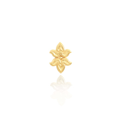 Bilva two leaves ring