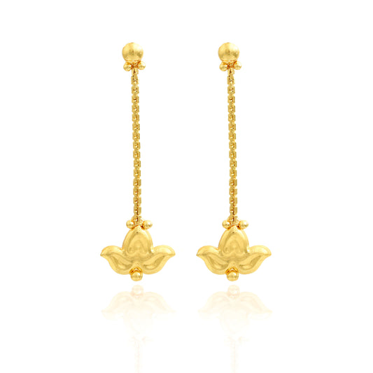 Bilva one leaf danglers