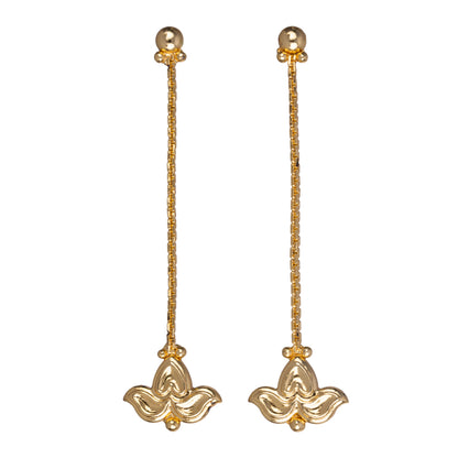 Bilva one leaf danglers