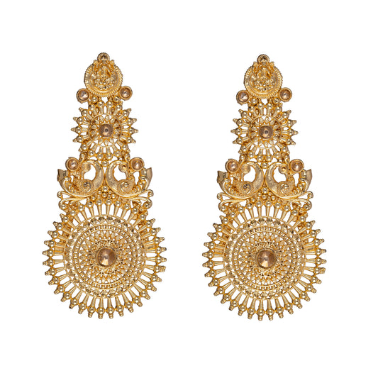 Divyara statement earrings