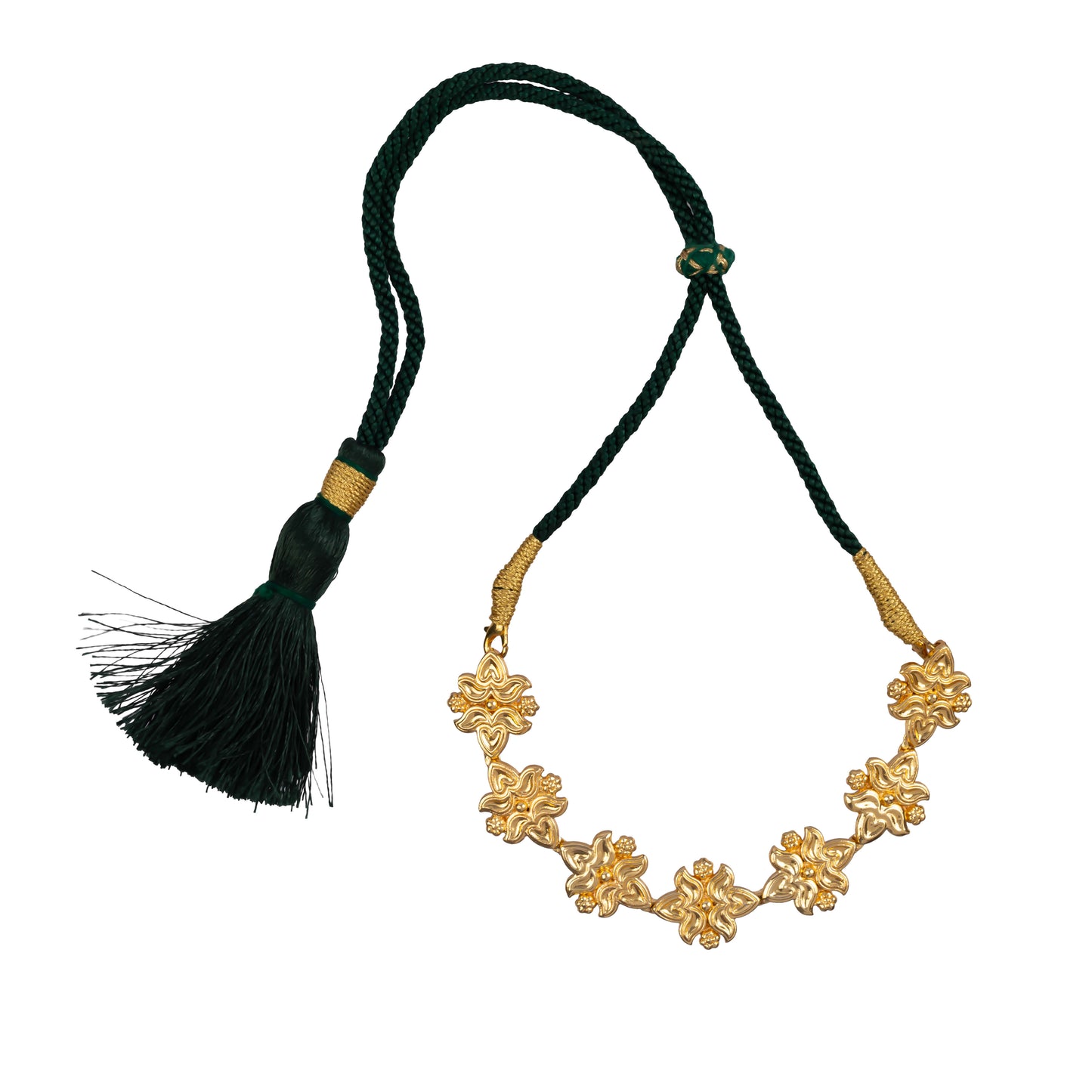 Bilva two leaves choker